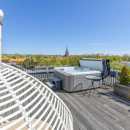 Lägenhet Sea View Penthouse Terrace Old Town