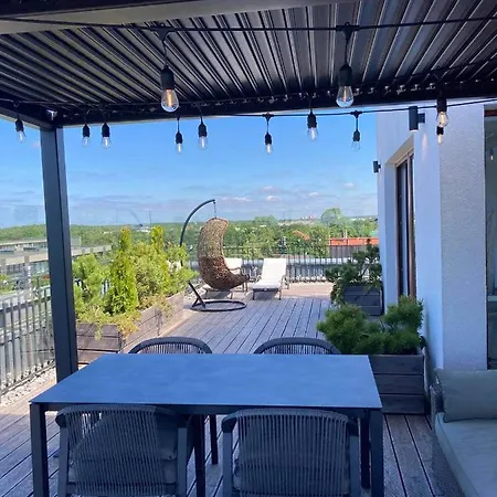 Sea View Penthouse Terrace Old Town * Паланга