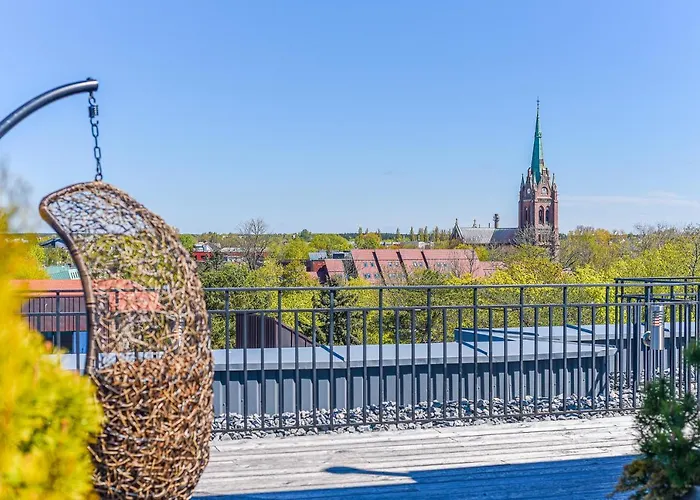 Sea View Penthouse Terrace Old Town Palanga
