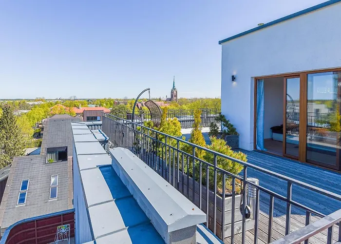 Sea View Penthouse Terrace Old Town Apartment