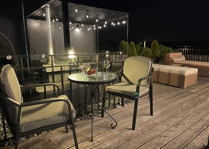 Apartment Sea View Penthouse Terrace Old Town Palanga