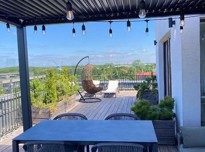 Sea View Penthouse Terrace Old Town * Palanga