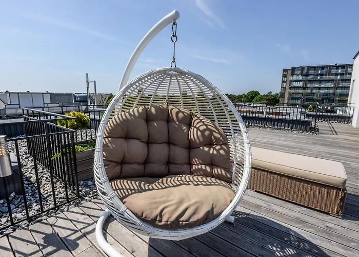 Sea View Penthouse Terrace Old Town * Palanga