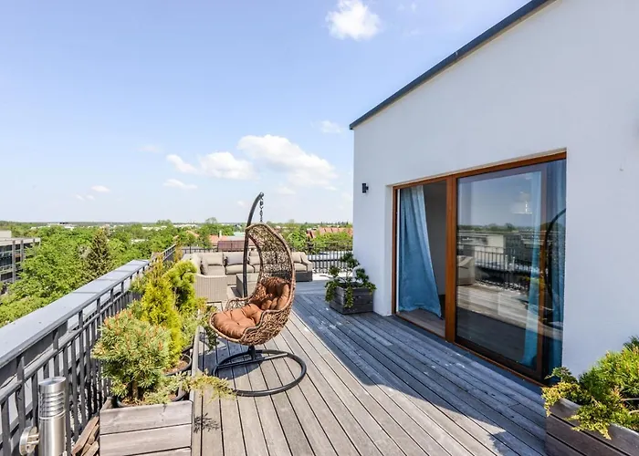 Sea View Penthouse Terrace Old Town Apartment *