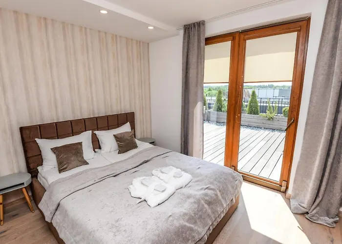 Sea View Penthouse Terrace Old Town Palanga